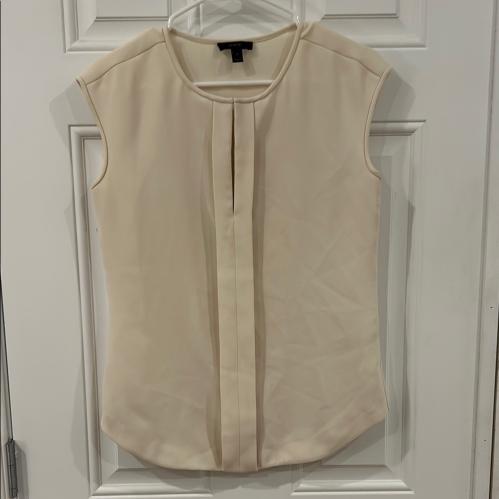 Brand Beige Sleeveless Women's Top